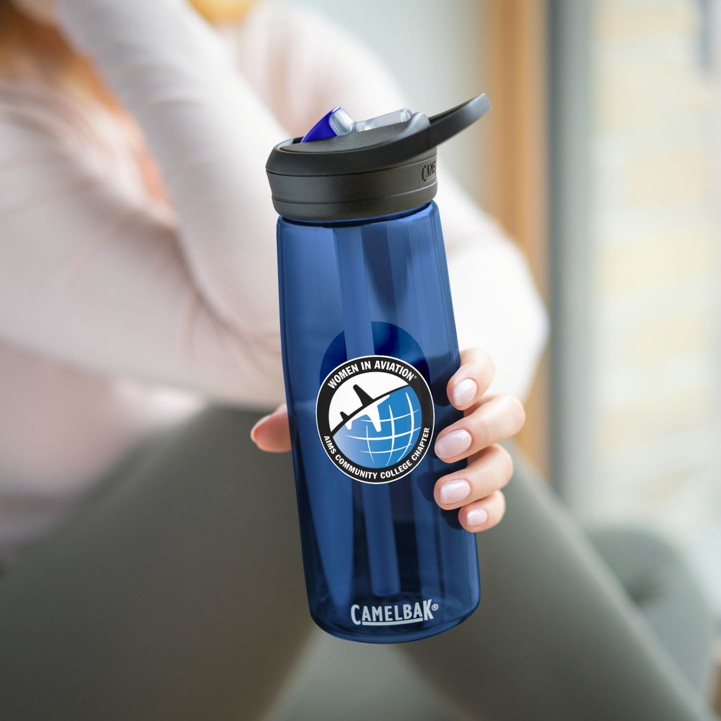 "Custom Chapter" 25oz. CamelBak Eddy® Tritan Water Bottle