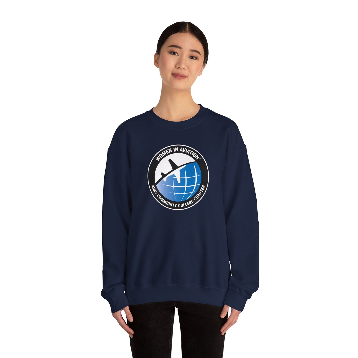 Unisex "Custom Chapter" 50/50 Crew Sweat - Assorted Colors