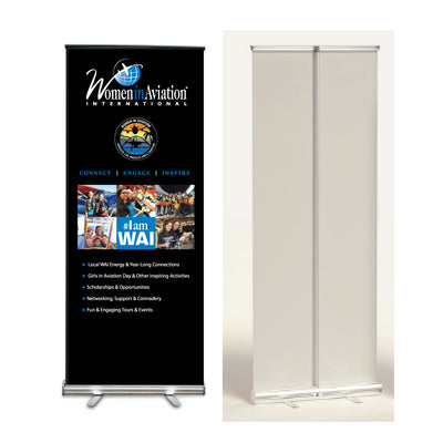 Custom Chapter Retractable Banner with Stand