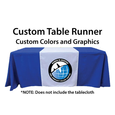 Custom Polyester Table Runner - 3 size options